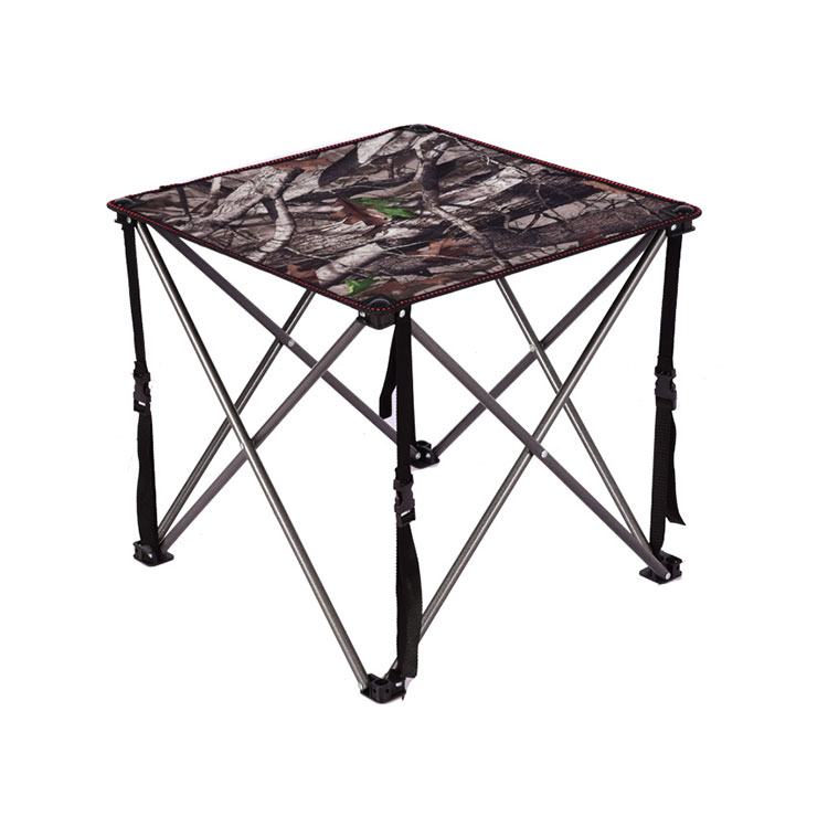 Mesa plegable cuadrada