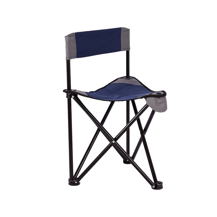 Silla de camping con trípode plegable