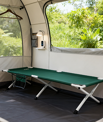 Cama de campamento