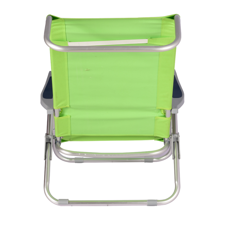 Silla de playa plegable con respaldo ajustable