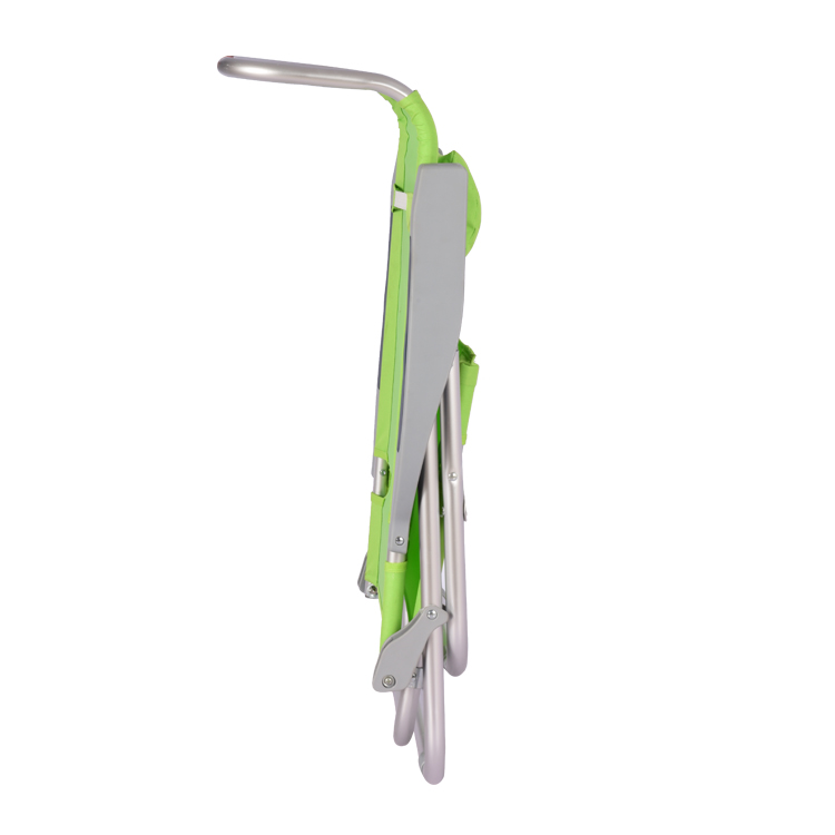 Silla de playa plegable con respaldo ajustable