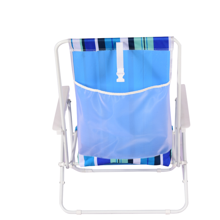 Silla de viaje para playa al aire libre con respaldo ajustable