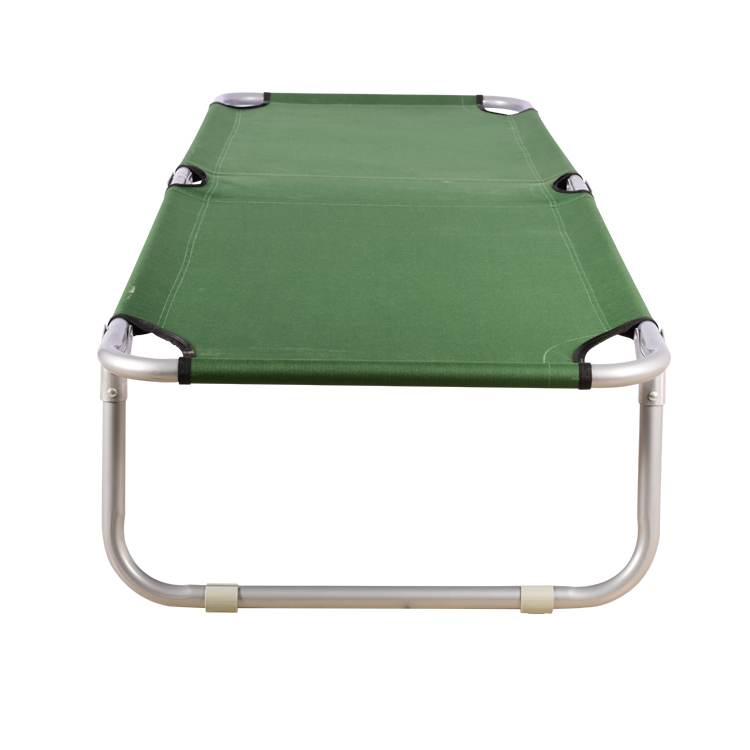 Cama de camping plegable de metal