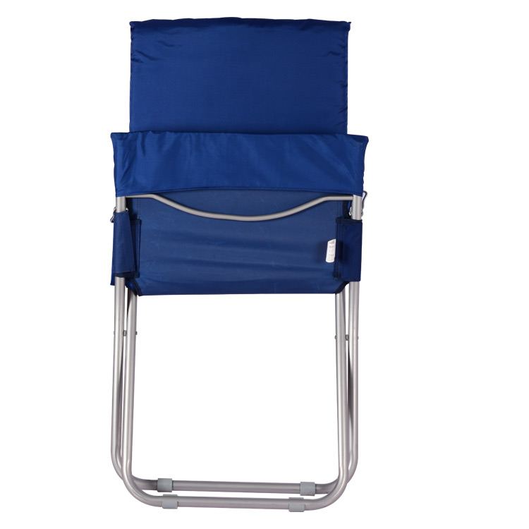 Silla de playa de metal abatible