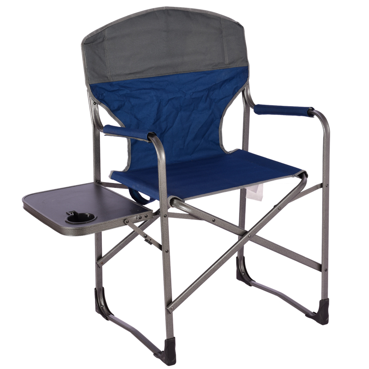 Silla de director al aire libre con mesa