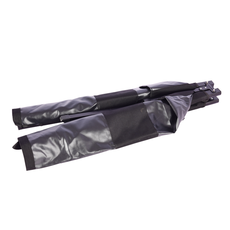 Cama de camping al aire libre con bolsillos laterales