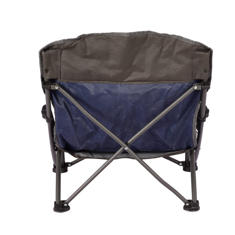 Silla de salón plegable de asiento bajo