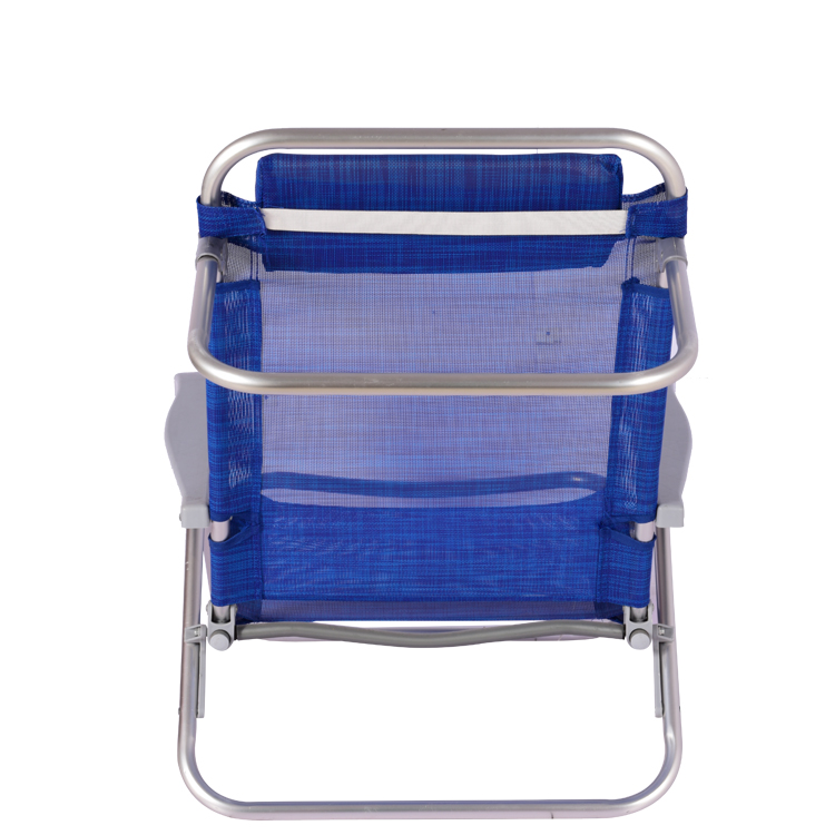 Silla de playa plegable con respaldo ajustable