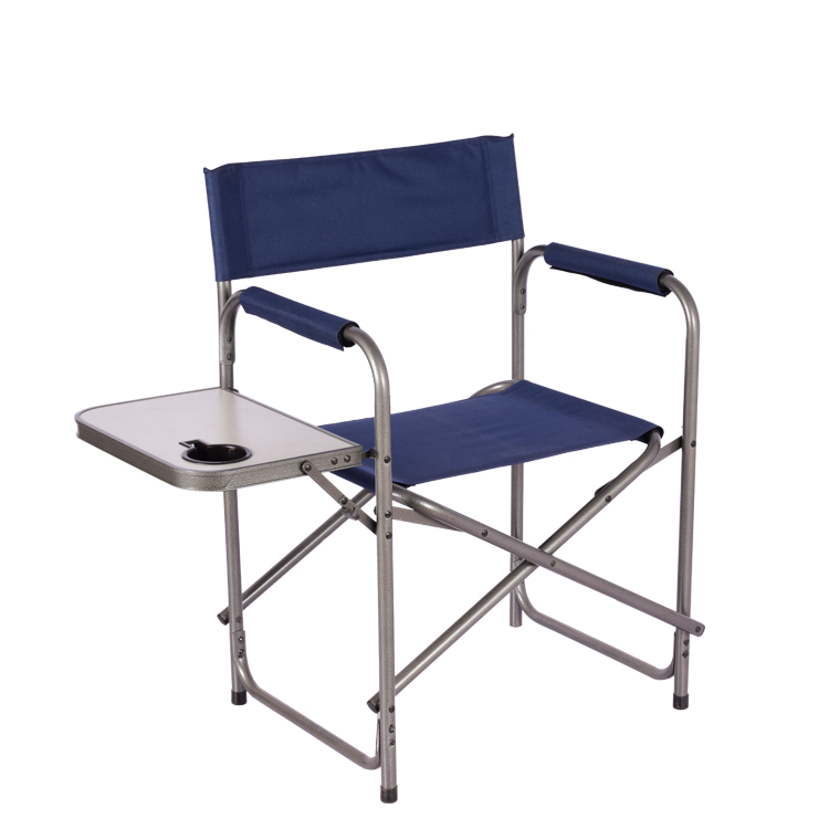 Silla de director al aire libre con mesa