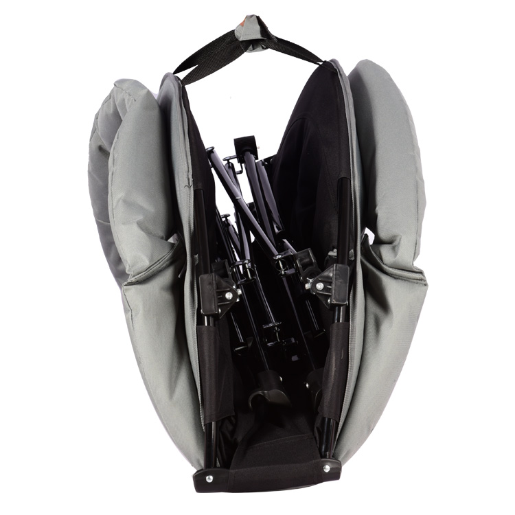 Silla lunar plegable de acero para acampar Silla lunar plegable de acero para acampar