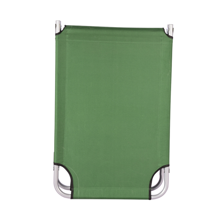 Cama de camping plegable de metal